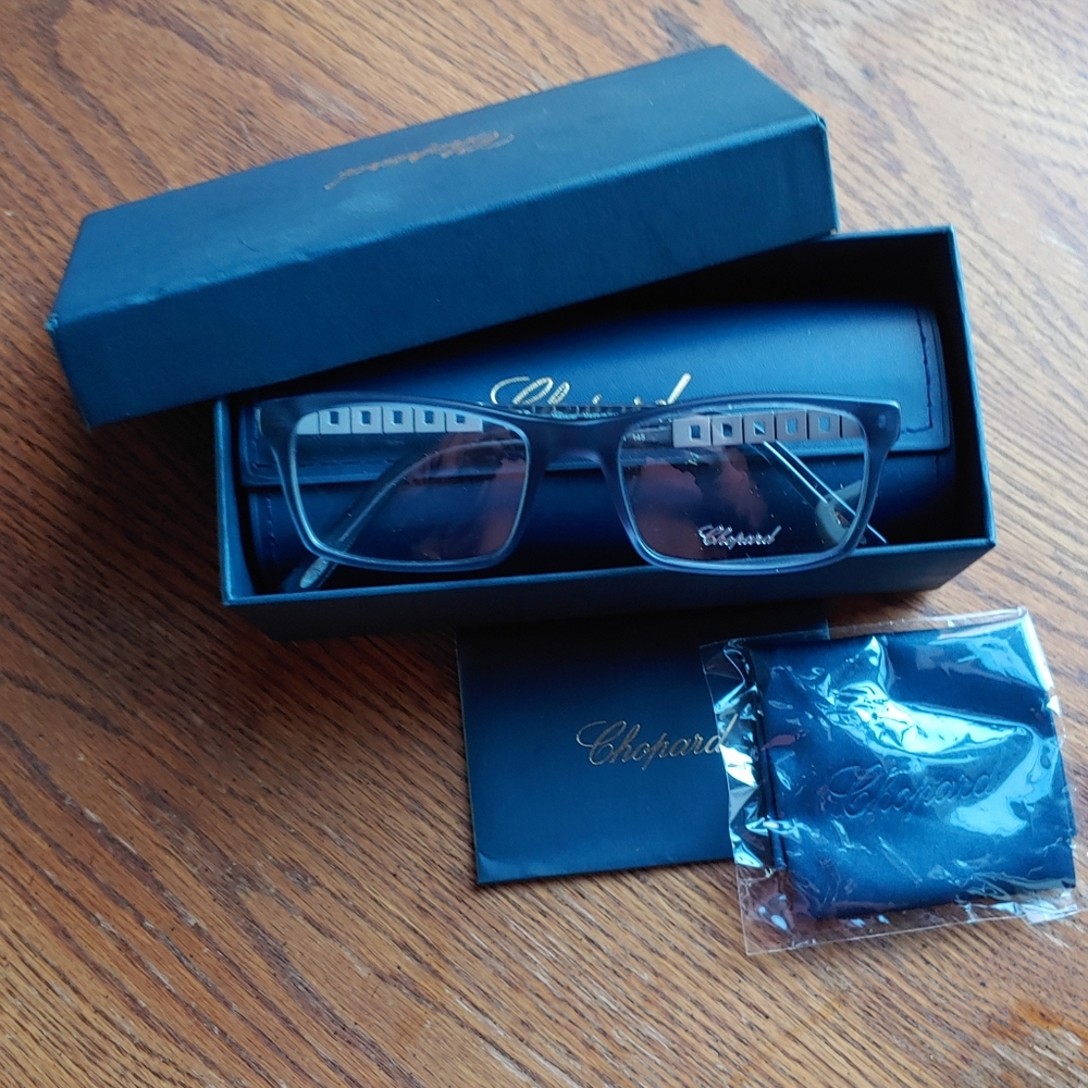 Chopard Black Eyeglasses with Case